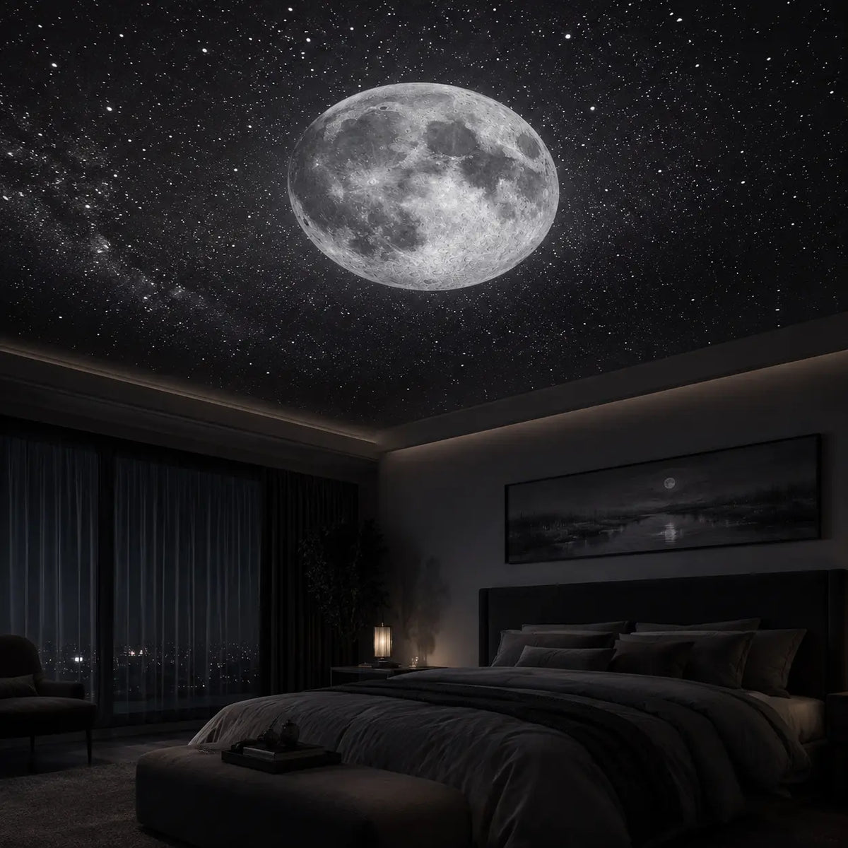 Proiector Ambiental Lunara by SMARTR – cu Imagini Interschimbabile